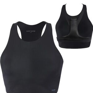 SOOBI Racerback Longline Breast Pillow Bralette